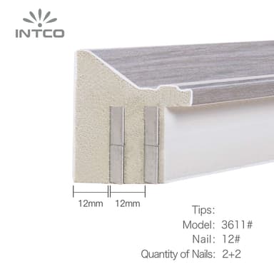 how to make picture frame from mouldings