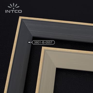 3801-B-055T — 2.5cm Natural PS Picture Frame Moulding