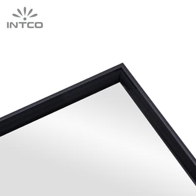 custom black mirror frame moldings