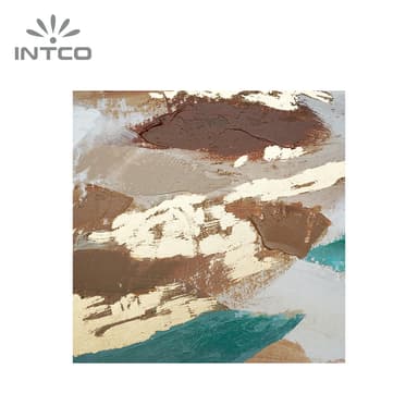 44”x60” Framed Embellished Canvas Wall Art