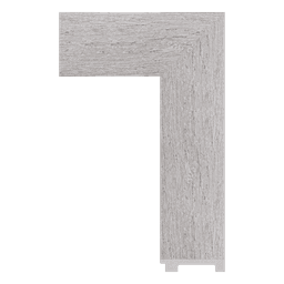 Ps Picture Frame Moulding,469-WK-ZY-1183,10.16W NATURAL Picture Frame Moulding