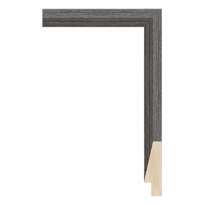 SW005-04WV — 2cm Natur Wood Bilderrahmenleiste
