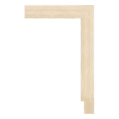 SW006-19WV — 2.8cm Natur Wood Bilderrahmenleiste