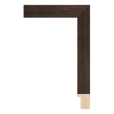 SW006-23WV — 2.8cm Natur Wood Bilderrahmenleiste