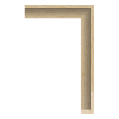 SW008-26WV — 3cm Natur Wood Bilderrahmenleiste