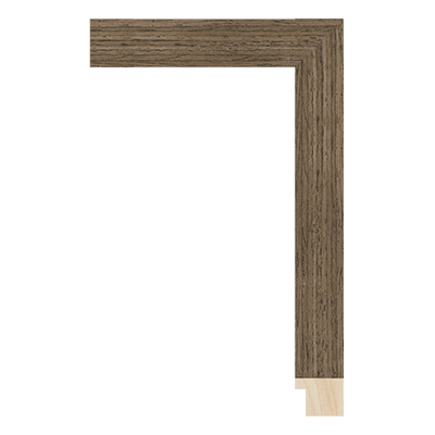 SW009-24WV — 2.8cm Natur Wood Bilderrahmenleiste