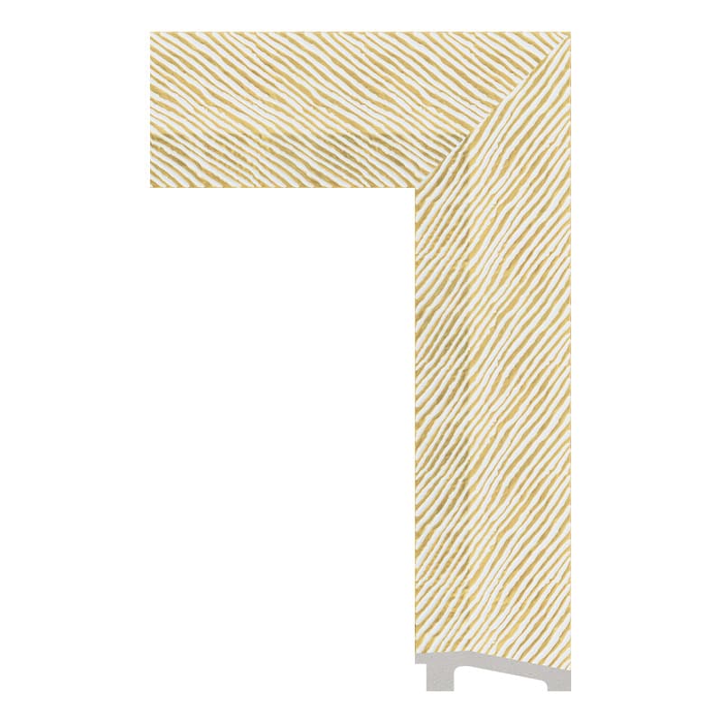 6611-WK-B-059GW — 8.8cm Doré PS Baguette d'Encadrement