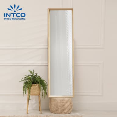 16”x58” Contemporary Wood Full Length Floor Mirror