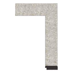 Ps Picture Frame Moulding,5650-B-85S,6.3W SILVER Picture Frame Moulding