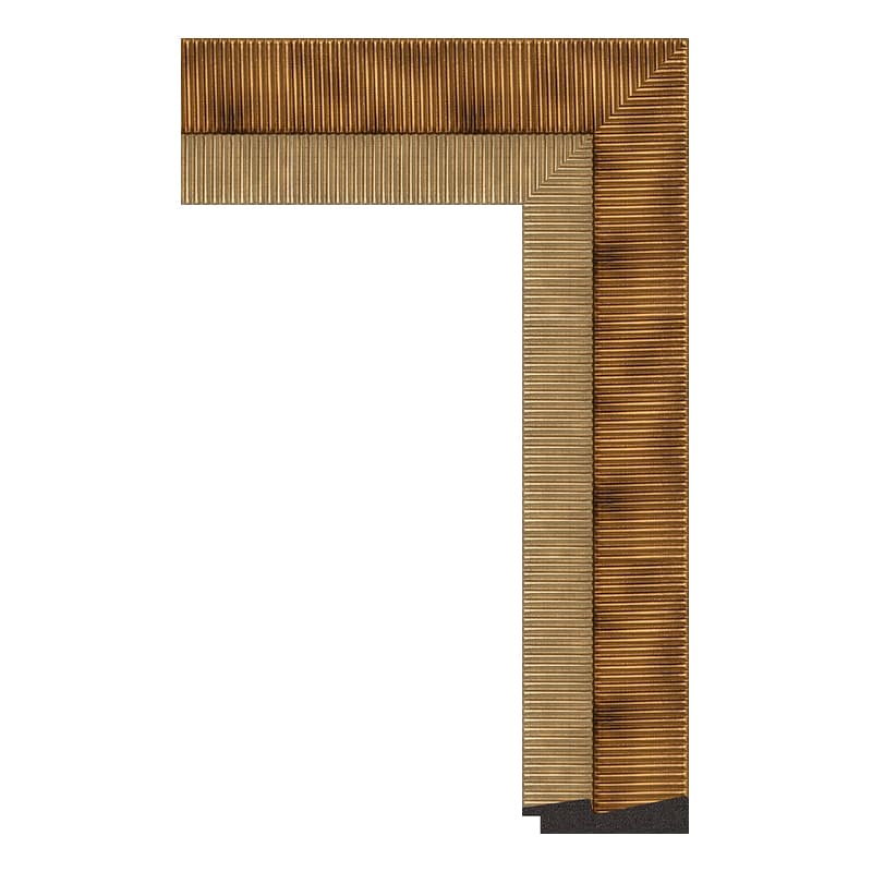 5748-A-69H — 7.5cm Bronze PS Baguette d'Encadrement