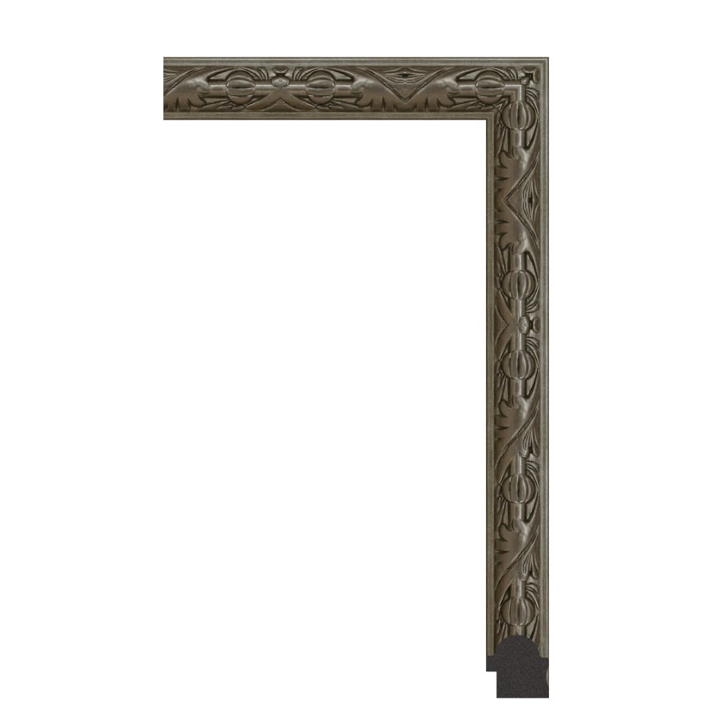 4460-ZA-319 — 3.8cm Bronze PS Baguette d'Encadrement