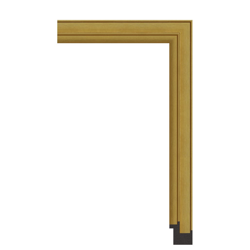 7425-015GT — 4cm Gold PS Bilderrahmenleiste