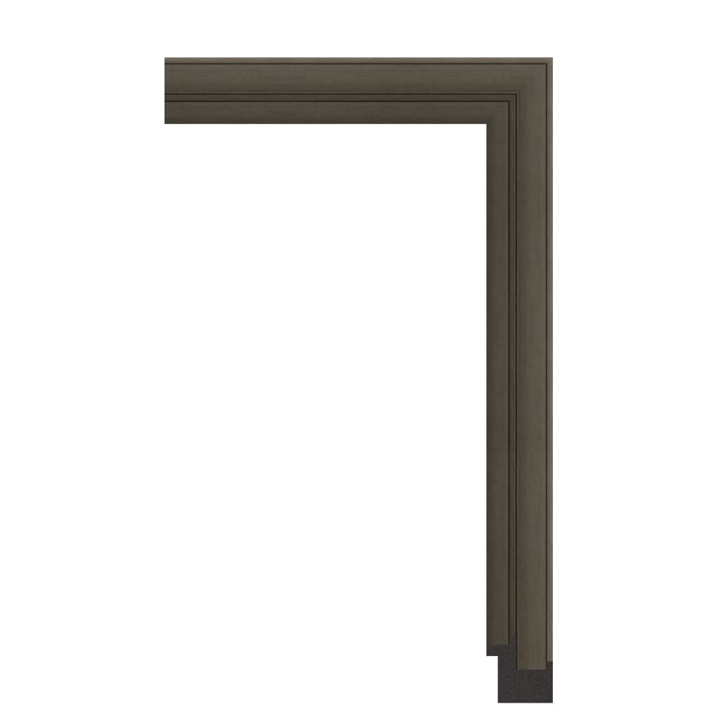 7425-202T — 4cm Bronze PS Bilderrahmenleiste