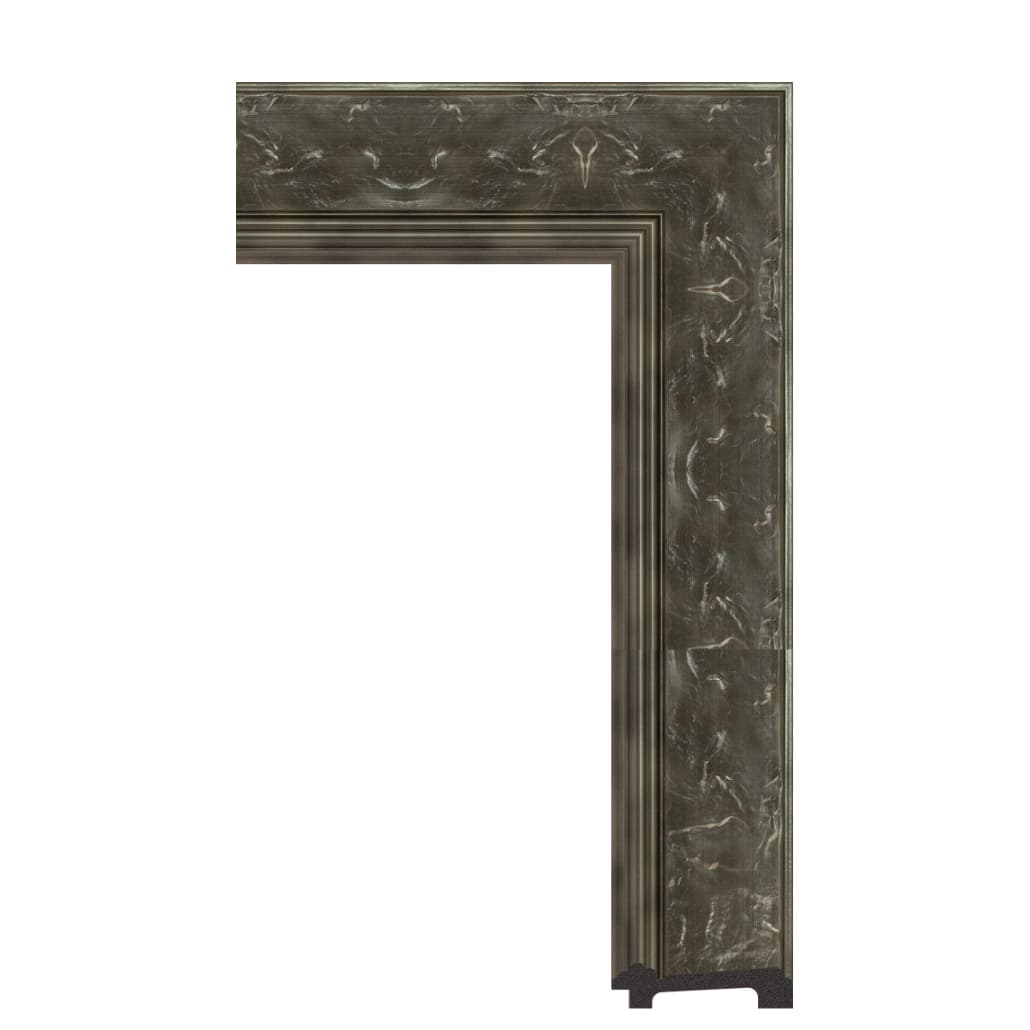 7258-WK-A-369 — 7.6cm Bronze PS Baguette d'Encadrement