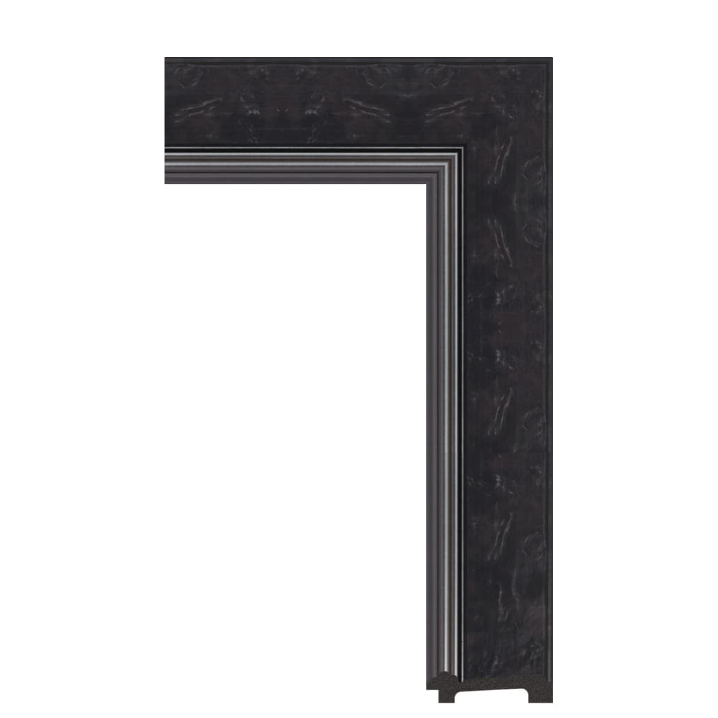 7258-WK-A-560 — 7.6cm Bronze PS Baguette d'Encadrement