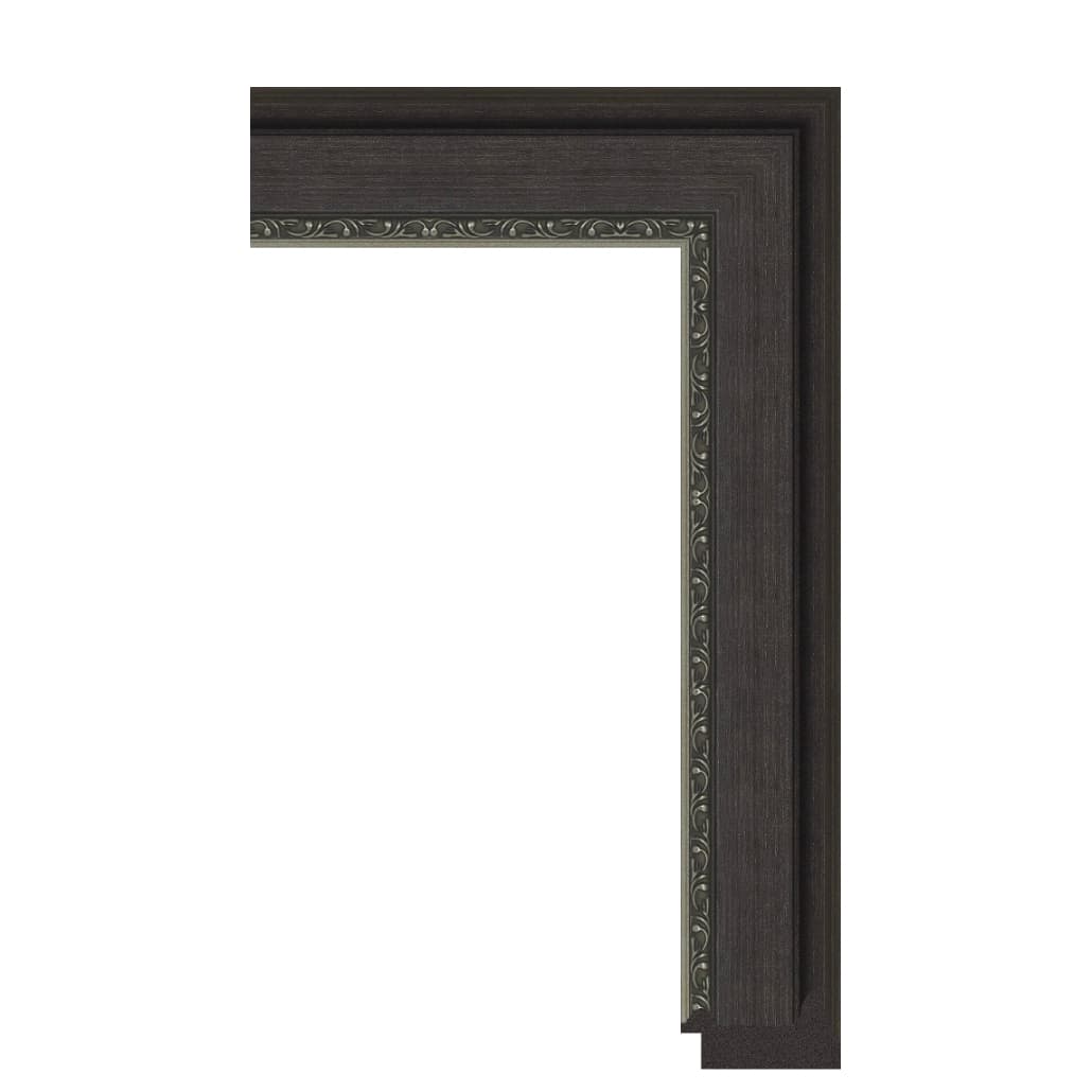 7357-A-56ST — 6.3cm Bronze PS Baguette d'Encadrement