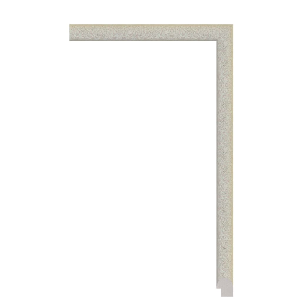 P6281-C-173 — 2.4cm Blanc PS Baguette d'Encadrement